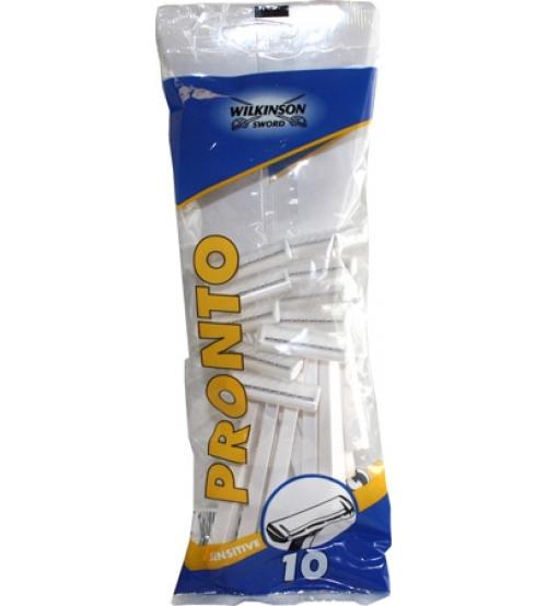 Wilkinson Sword 7000186S Mens Pronto Sensitive Razors 10S